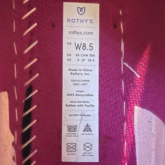 Rothy's The Driver Loafers - Raspberry - 8.5 - Picture 12 of 15